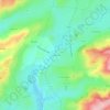 Mappa topografica Les Sabatiers, altitudine, rilievo