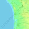 Mappa topografica La Paz, altitudine, rilievo