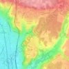 Mappa topografica Les Liouds, altitudine, rilievo