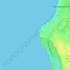 Mappa topografica Kreeftebaai, altitudine, rilievo