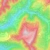 Mappa topografica Miragolo San Salvatore, altitudine, rilievo