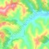 Mappa topografica Ponte Uso, altitudine, rilievo