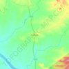 Mappa topografica Subdega, altitudine, rilievo