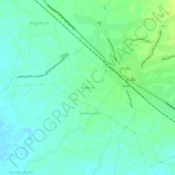 Mappa topografica Norio, altitudine, rilievo