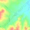 Mappa topografica Luckenbach, altitudine, rilievo