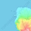 Mappa topografica Goury, altitudine, rilievo