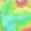 Mappa topografica Bhankoli, altitudine, rilievo