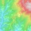 Mappa topografica Signorino, altitudine, rilievo