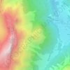 Mappa topografica Napremont, altitudine, rilievo
