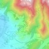 Mappa topografica Colle, altitudine, rilievo