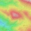 Mappa topografica toppola Grande, altitudine, rilievo
