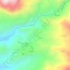 Mappa topografica Ingapirca, altitudine, rilievo
