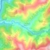 Mappa topografica Conforto, altitudine, rilievo