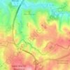 Mappa topografica Rupembert, altitudine, rilievo