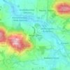 Mappa topografica Berge, altitudine, rilievo