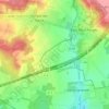 Mappa topografica Launay-Maréchaux, altitudine, rilievo