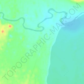 Mappa topografica Snag, altitudine, rilievo