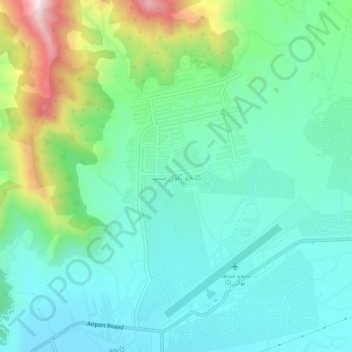Mappa topografica Kanju Township, altitudine, rilievo