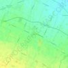 Mappa topografica Bagnarola, altitudine, rilievo