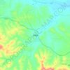 Mappa topografica 苟堂镇, altitudine, rilievo