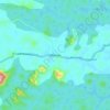 Mappa topografica Efoulan, altitudine, rilievo