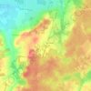 Mappa topografica Fausse Porée, altitudine, rilievo