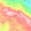 Mappa topografica Camrose, altitudine, rilievo