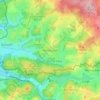 Mappa topografica Bürhausen, altitudine, rilievo