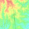 Mappa topografica Aroman, altitudine, rilievo