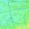 Mappa topografica Ugnano, altitudine, rilievo