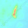 Mappa topografica Mount Moffatt, altitudine, rilievo