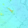 Mappa topografica Khao Ngu, altitudine, rilievo