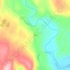 Mappa topografica Atwood, altitudine, rilievo