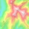 Mappa topografica Pierre Grosse, altitudine, rilievo