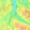 Mappa topografica Montaplan, altitudine, rilievo