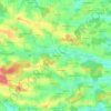 Mappa topografica Geierseck, altitudine, rilievo