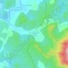 Mappa topografica Carambolim-Bozruco, altitudine, rilievo