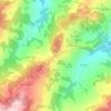 Mappa topografica Mistà, altitudine, rilievo