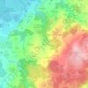 Mappa topografica Thalham, altitudine, rilievo