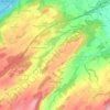 Mappa topografica Seiry, altitudine, rilievo