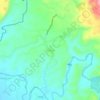 Mappa topografica Sonlon, altitudine, rilievo