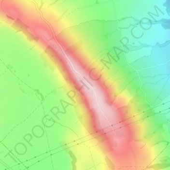 Mappa topografica Serra do Cume, altitudine, rilievo
