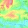 Mappa topografica Hameau Val Fontaine, altitudine, rilievo