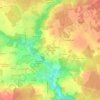 Mappa topografica La Moisandière, altitudine, rilievo