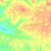 Mappa topografica Summertown, altitudine, rilievo