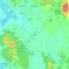 Mappa topografica Viuha, altitudine, rilievo