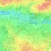Mappa topografica Herbroek, altitudine, rilievo