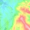 Mappa topografica Reboreda, altitudine, rilievo