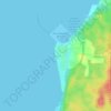 Mappa topografica Mboro, altitudine, rilievo