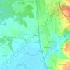 Mappa topografica Feteira, altitudine, rilievo
